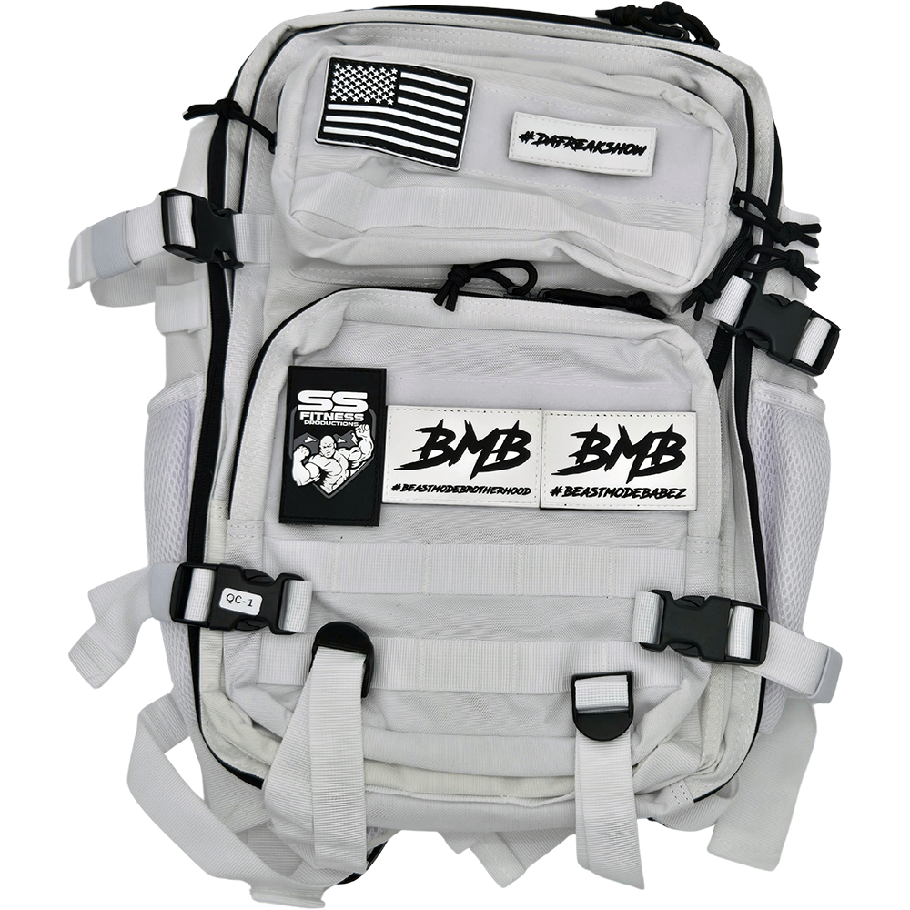 25L Tactical Backpack White