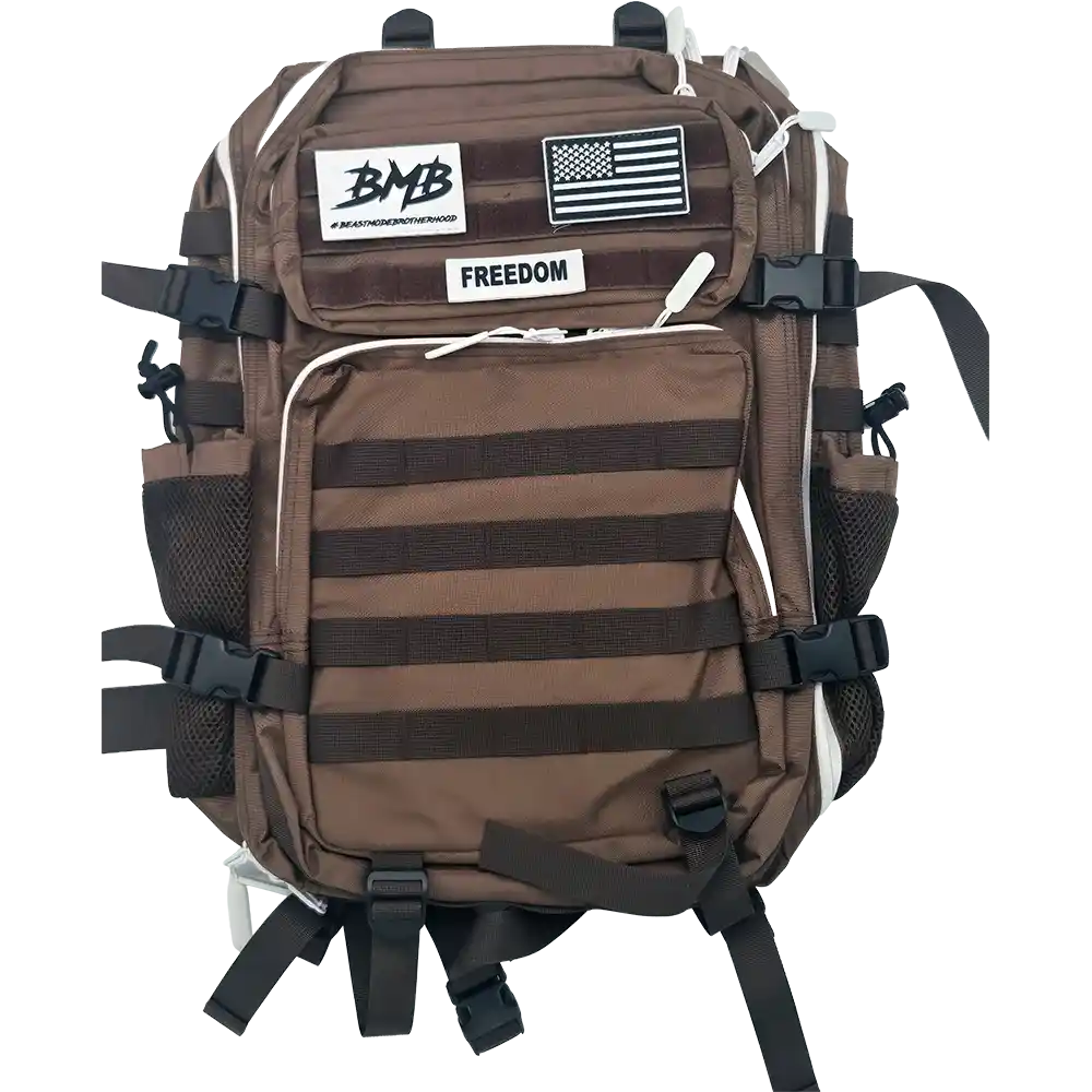 45L Tactical Backpack  Brown