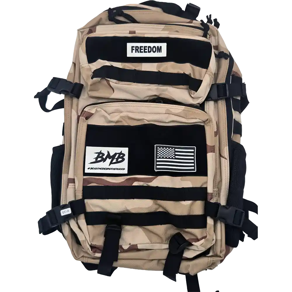 45L Tactical Backpack Desert Camo