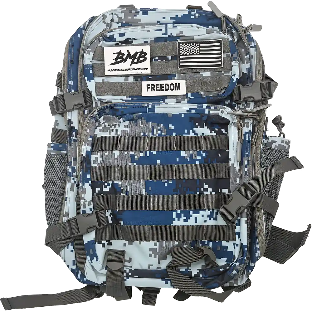 45L Tactical Backpack Navy Digital
