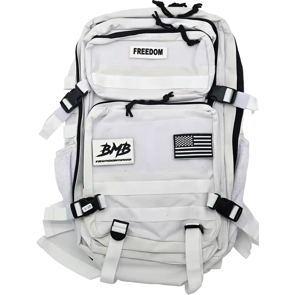 45L Tactical Backpack White