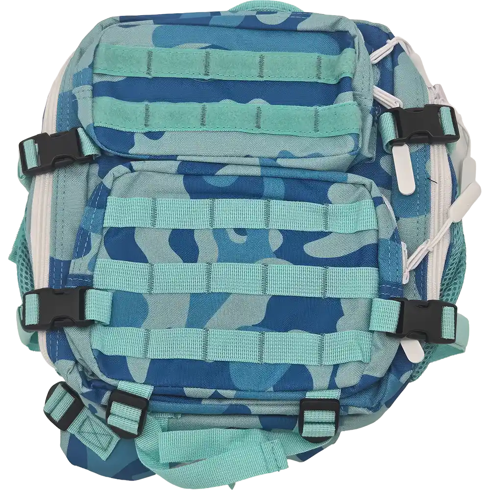 9L Mini Tactical Backpack Aqua Camo