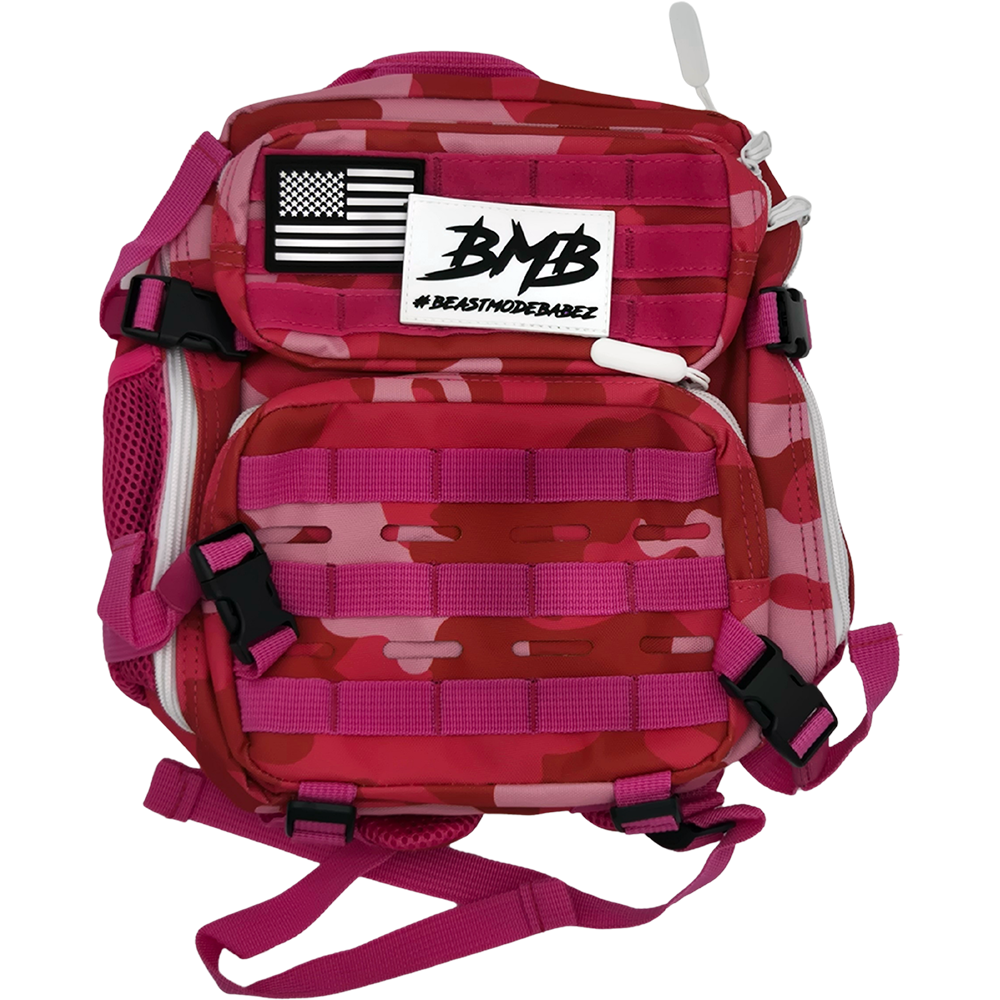 9L Mini Tactical Backpack Pink Camo