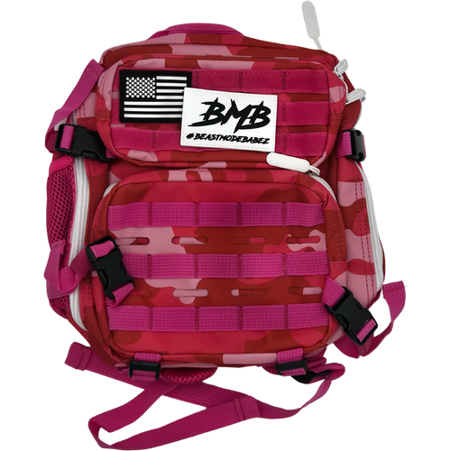 9L Mini Tactical Backpack Pink Camo